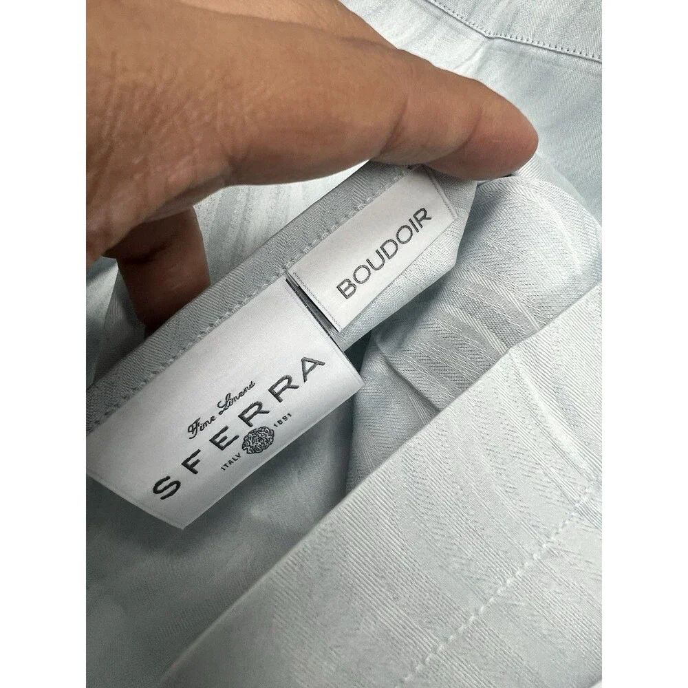 Sferra Onda Duvet + 2 Euro Shams + 2 Boudoir + 1 Standard Sham